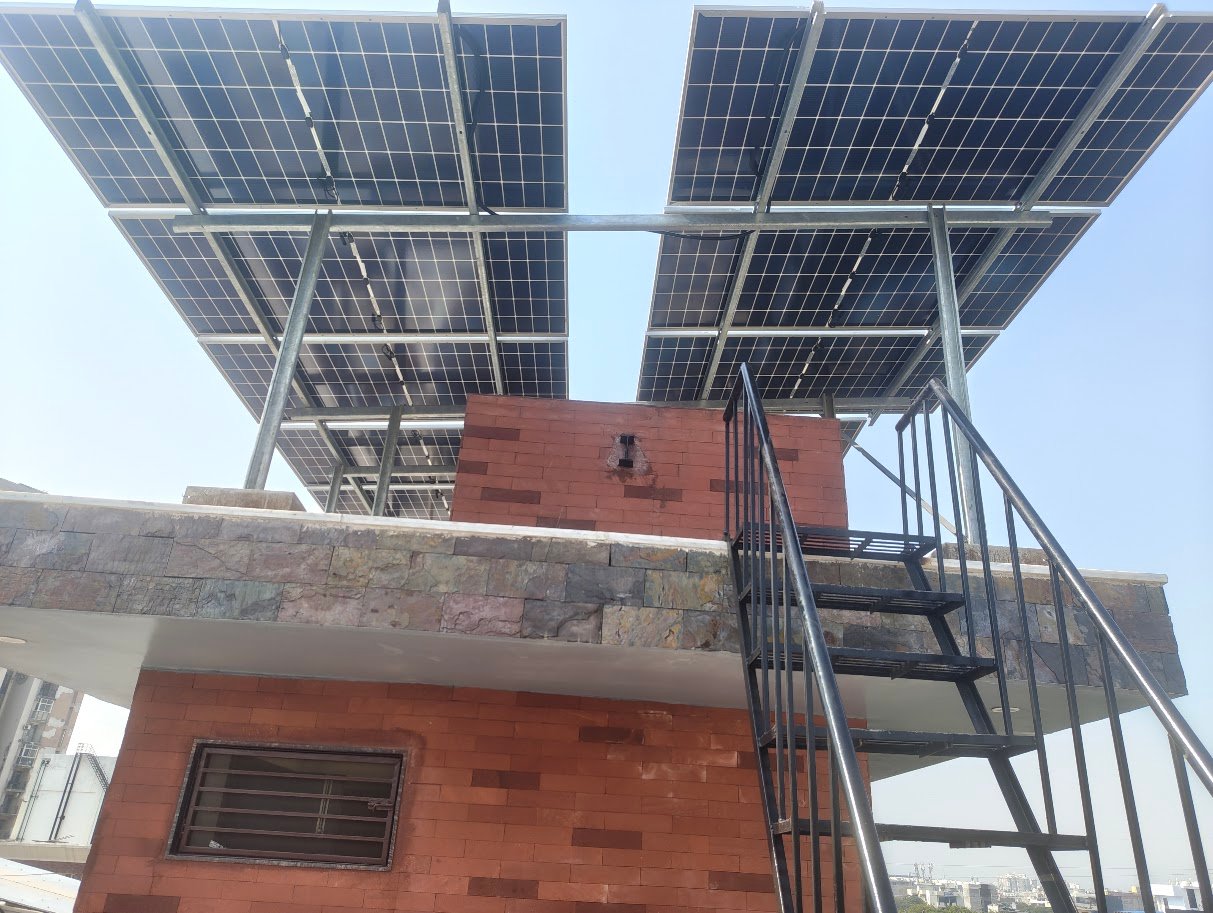 SOLAR INSTALLATION AT NOIDA SECTOR 71
