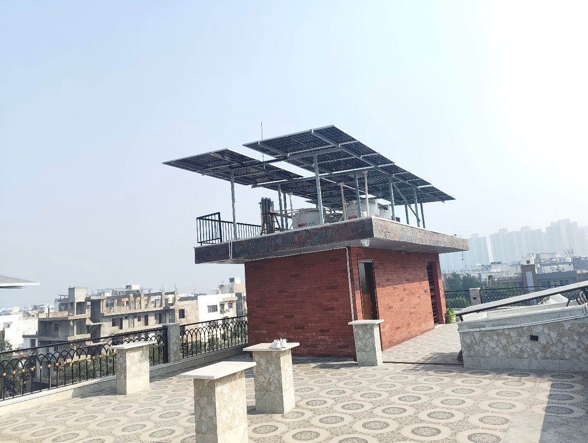 10KW HYBRID SOLAR POWER PLANT WITH 10 UNIT STORAGE